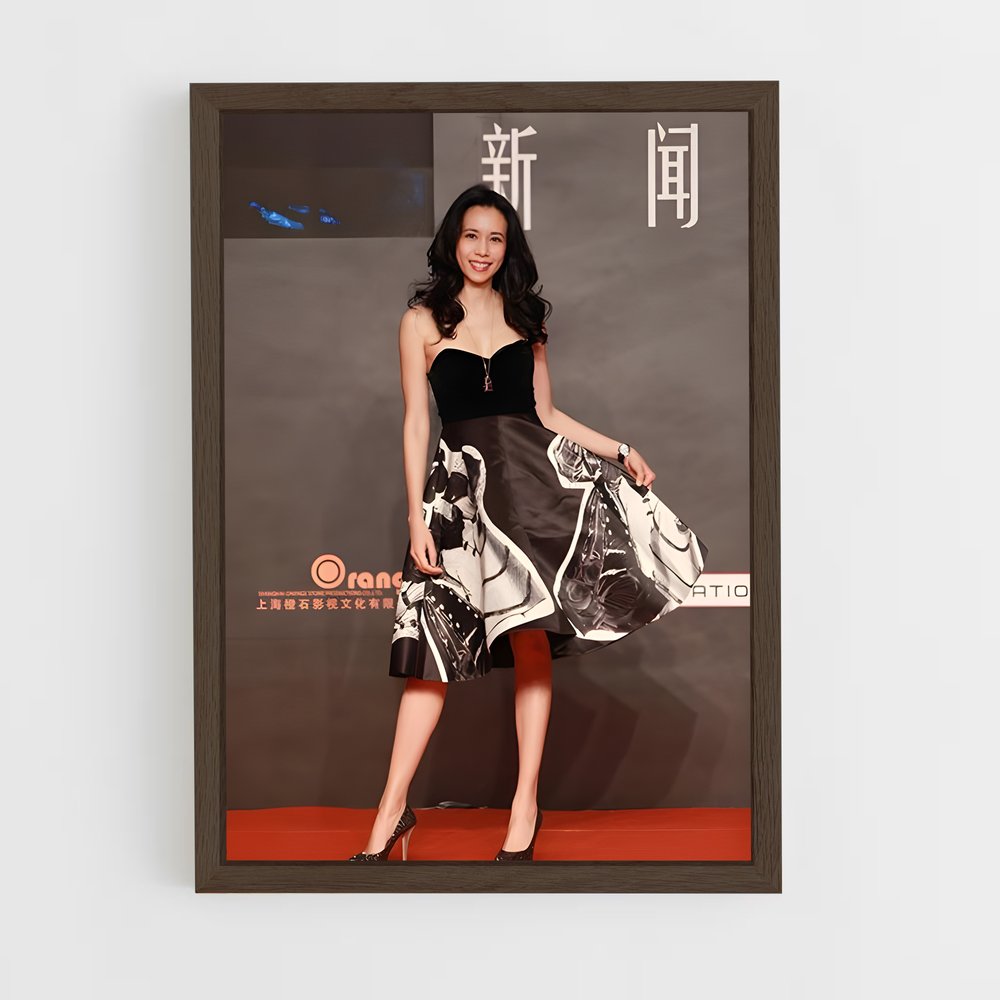 ap-karen mok-1 cadre Bois foncé