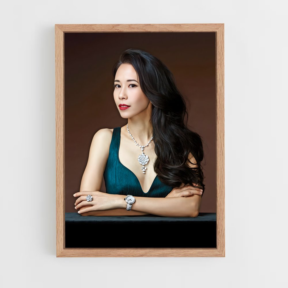 ap-karen mok-4 cadre Bois clair