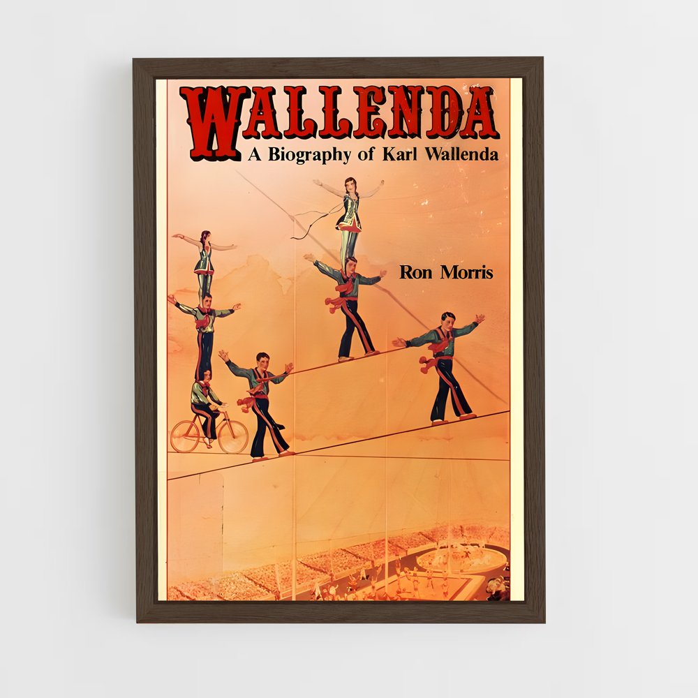 ap-karl wallenda-1 cadre Bois foncé