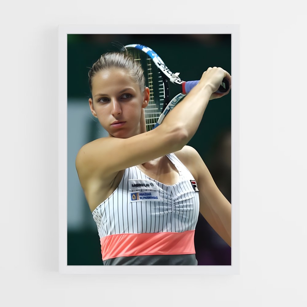 ap-karolina pliskova-2 cadre Blanc