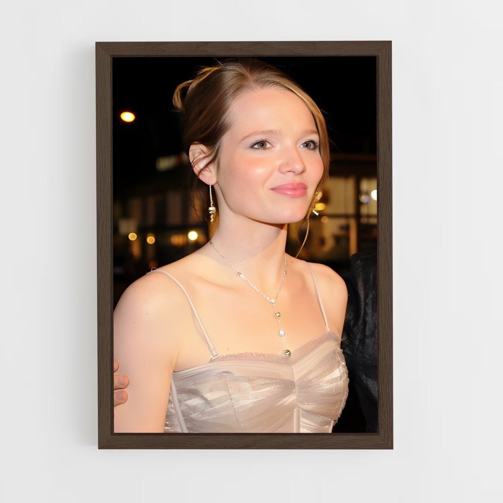 ap-karoline herfurth-1 cadre Bois foncé