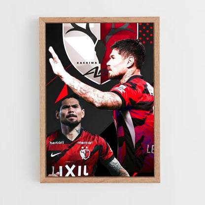 ap-kashima antlers-6 cadre Bois clair