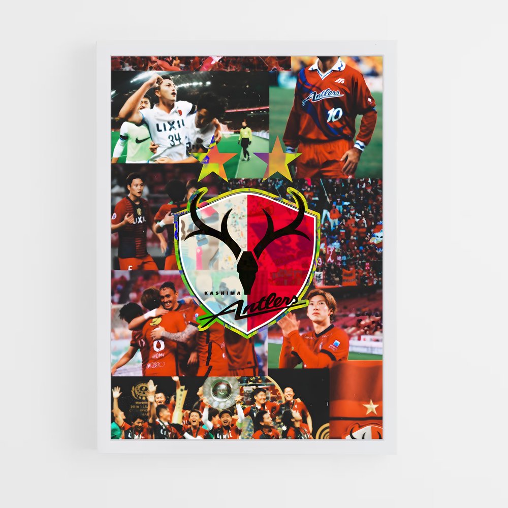 ap-kashima antlers-8 cadre Blanc