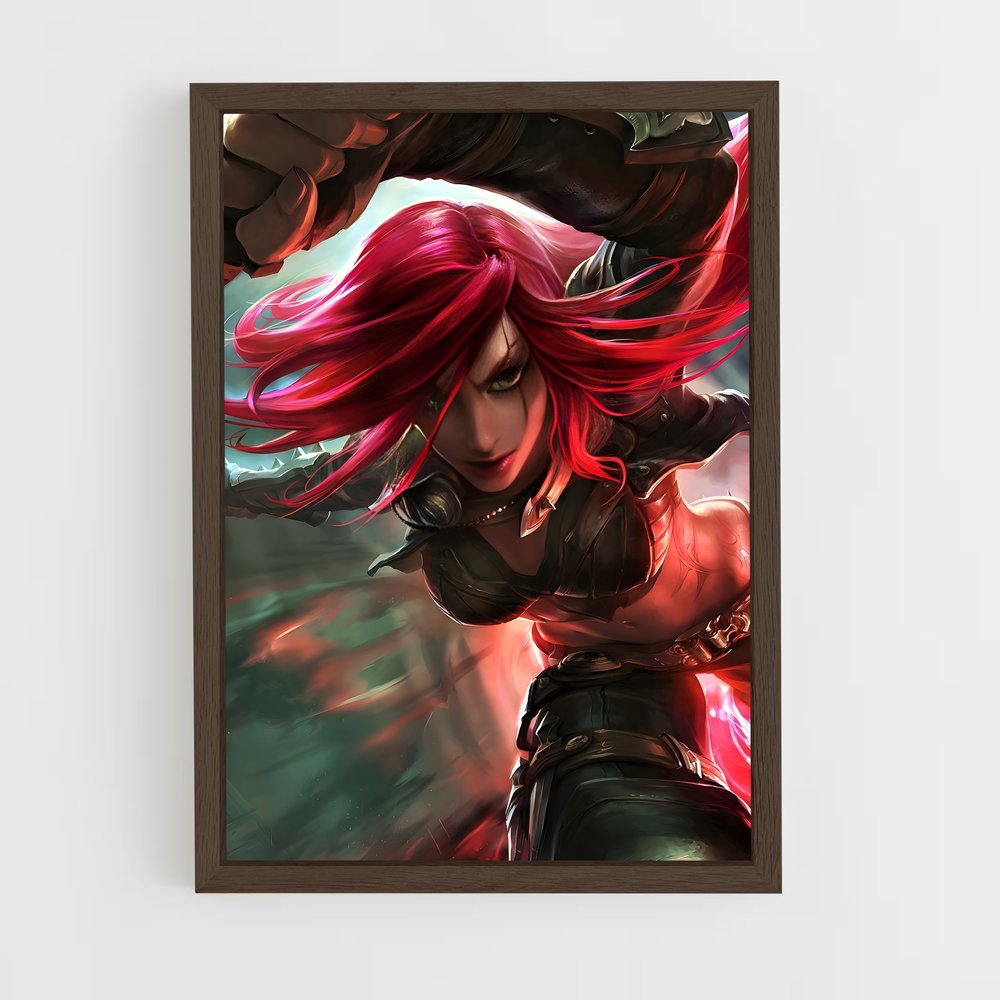 ap-katarina-3 cadre Bois foncé