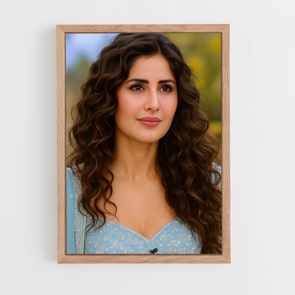 ap-katrina kaif-1 cadre Bois clair
