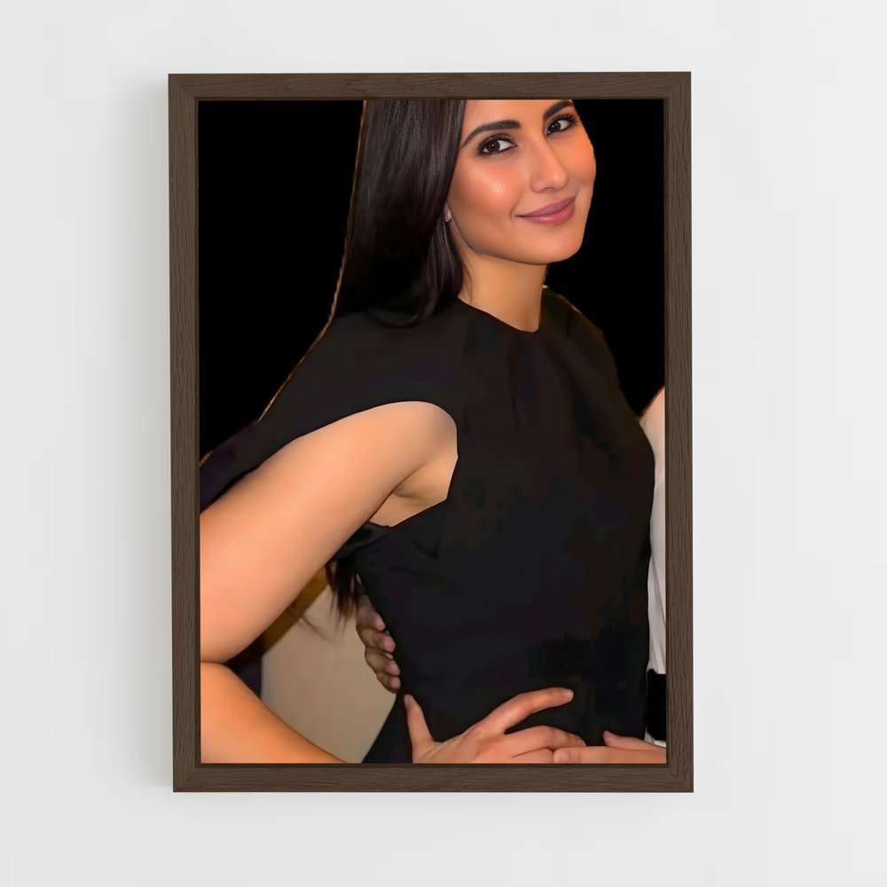 ap-katrina kaif-3 cadre Bois foncé
