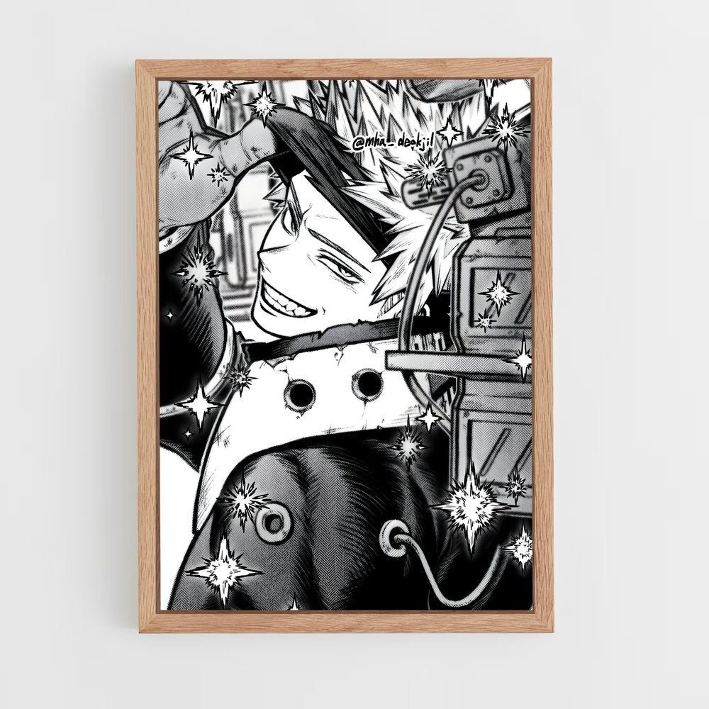 ap-katsuki bakugo-1 cadre Bois clair