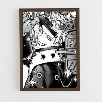 ap-katsuki bakugo-1 cadre Bois foncé
