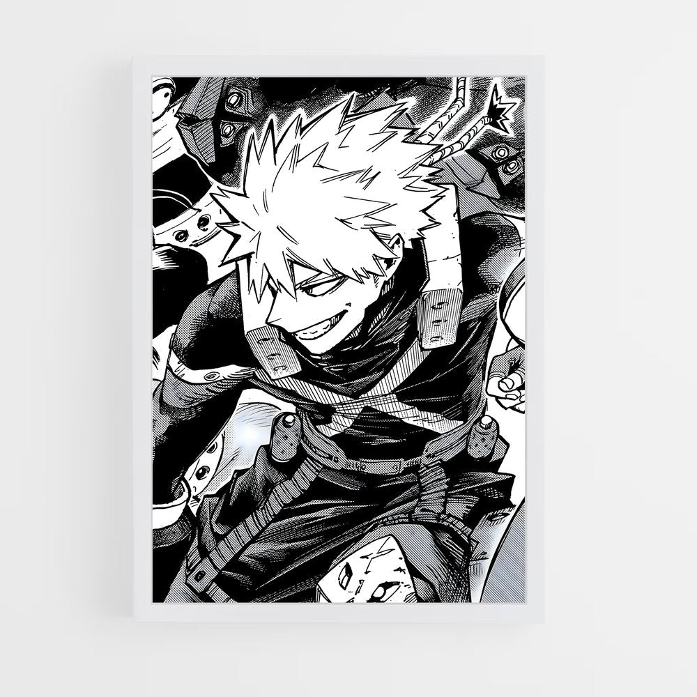 ap-katsuki bakugo-5 cadre Blanc