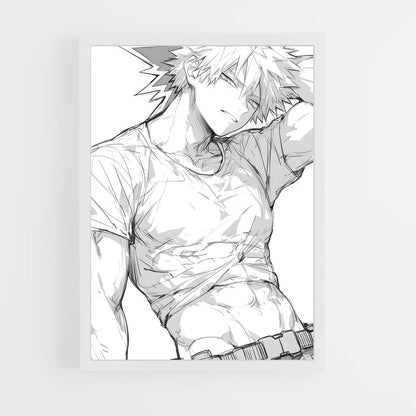 ap-katsuki bakugo-6 cadre Blanc