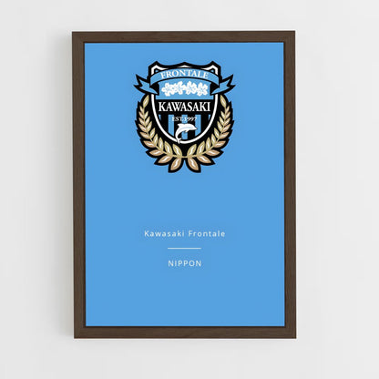 ap-kawasaki frontale-3 cadre Bois foncé