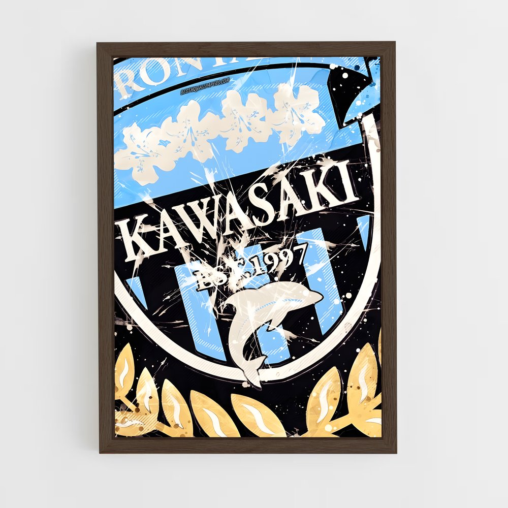 ap-kawasaki frontale-5 cadre Bois foncé