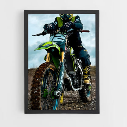 ap-kawasaki kx450-3 cadre Noir