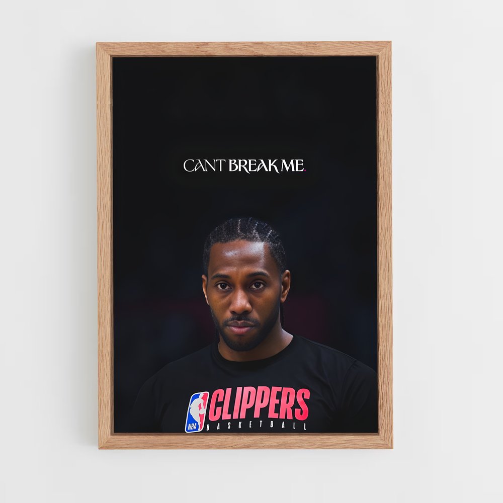 ap-kawhi leonard-3 cadre Bois clair
