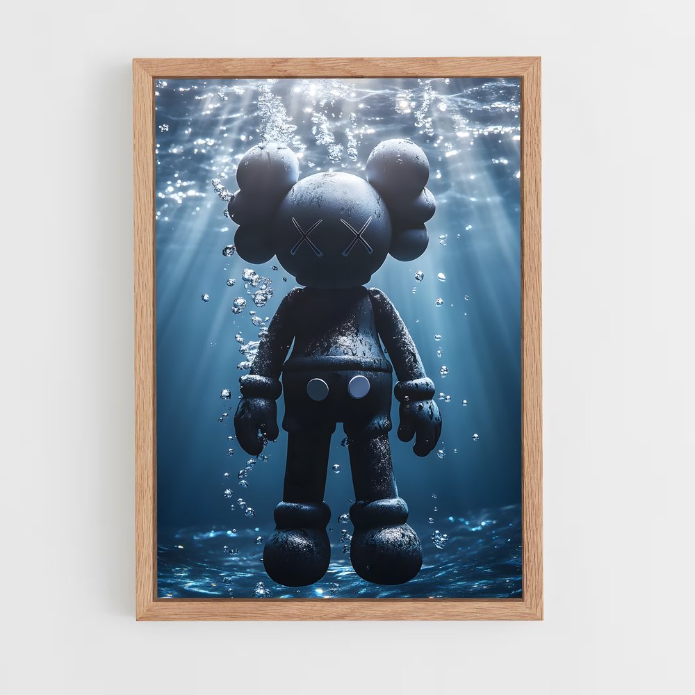 ap-kaws-14 cadre Bois clair
