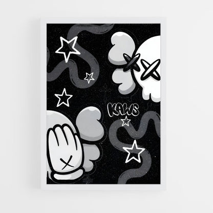 ap-kaws-8 cadre Blanc