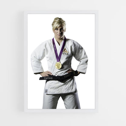 ap-kayla harrison-1 cadre Blanc