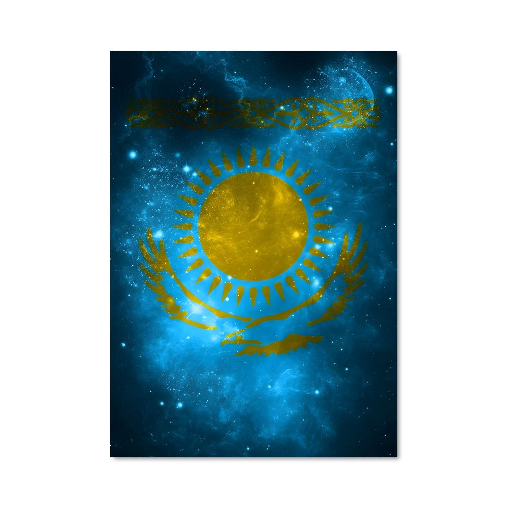 Poster Soleil du Kazakhstan