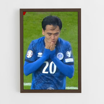 ap-kazakhstan national football team-2 cadre Bois foncé
