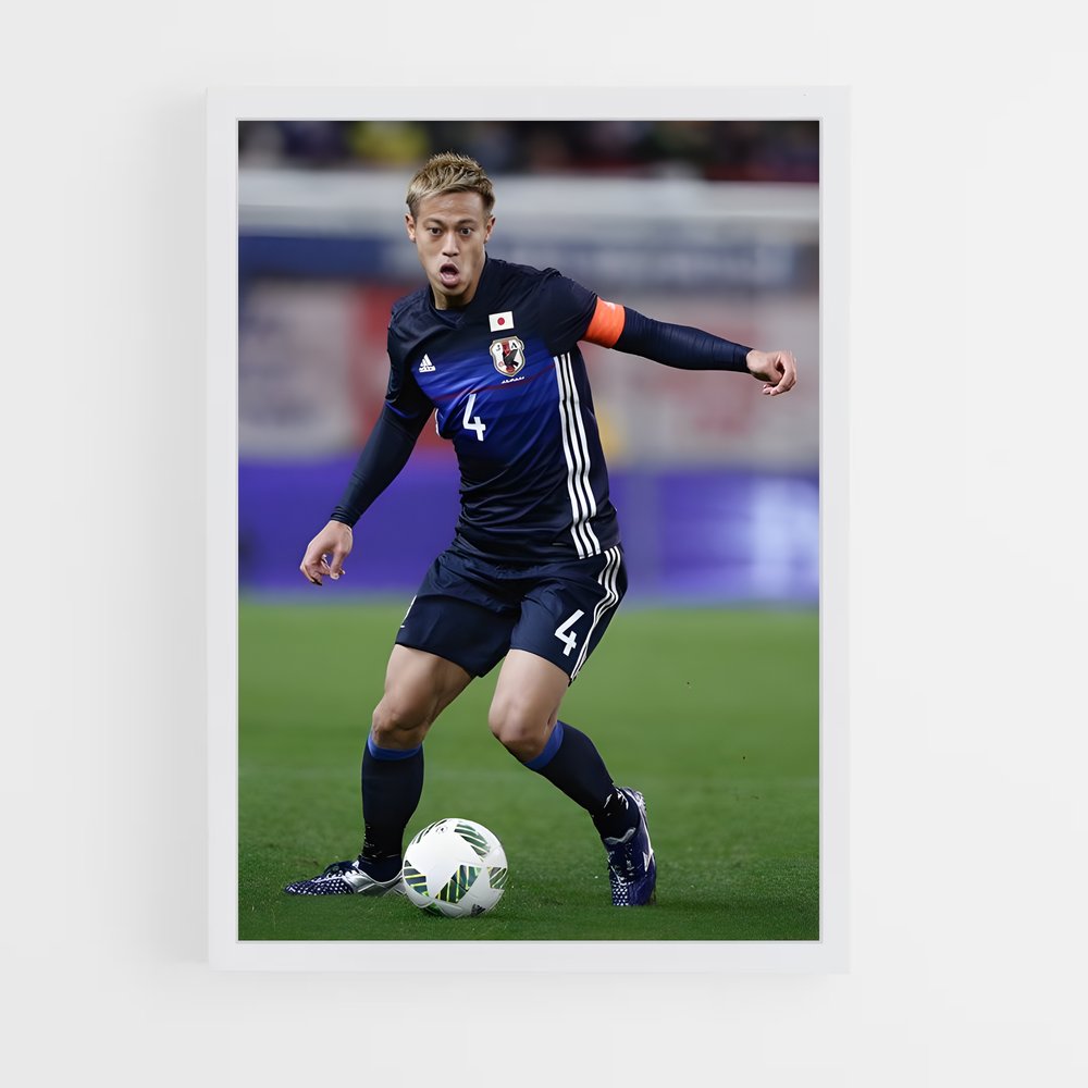 ap-keisuke honda-8 cadre Blanc