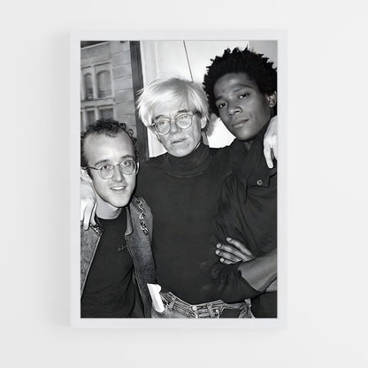 ap-keith haring-7 cadre Blanc