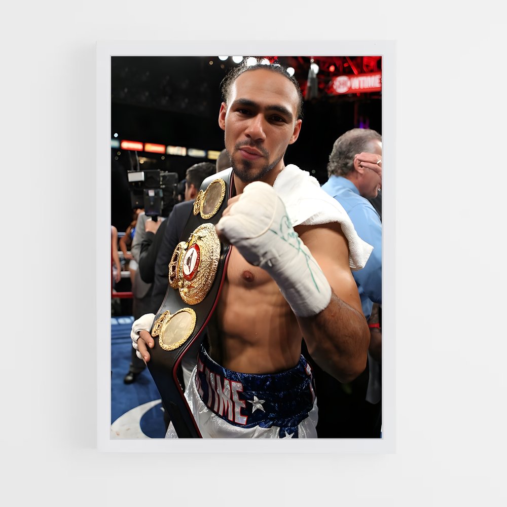 ap-keith thurman-1 cadre Blanc