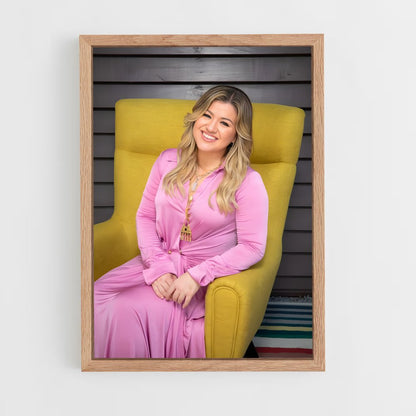 ap-kelly clarkson-11 cadre Bois clair