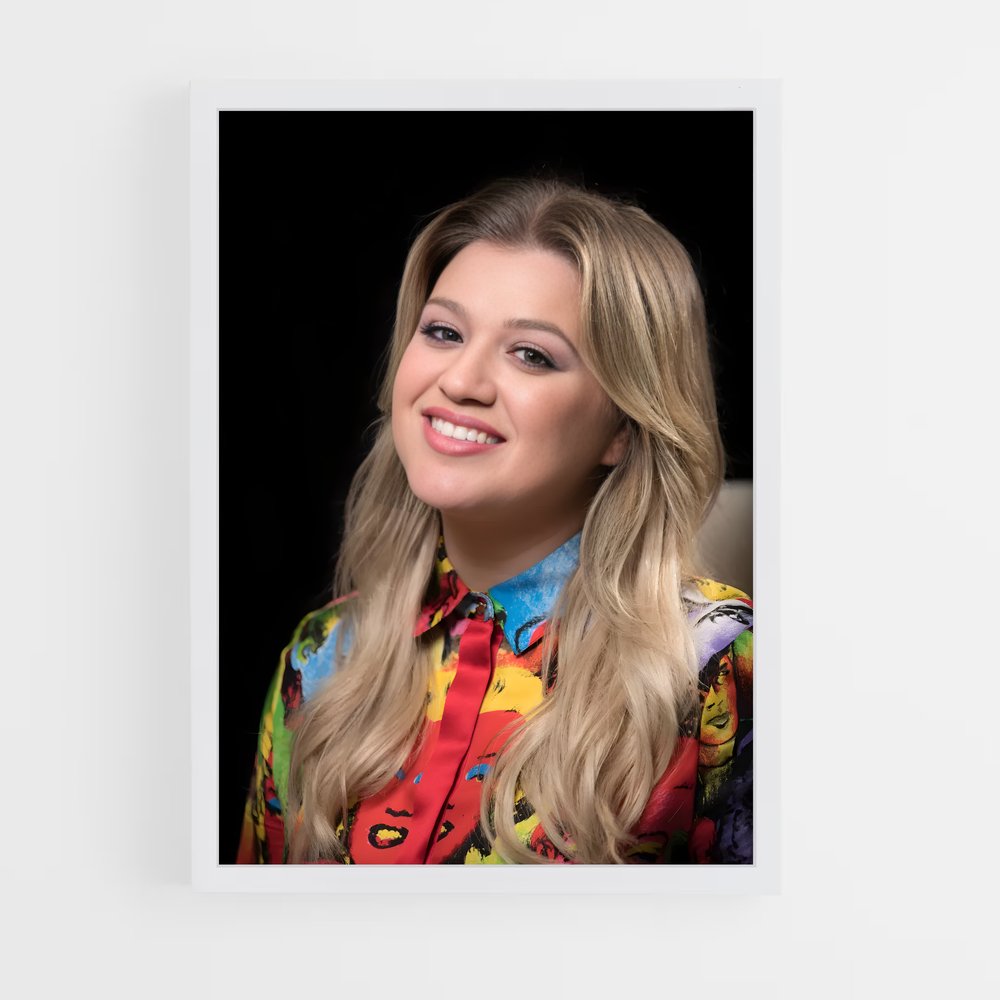 ap-kelly clarkson-4 cadre Blanc