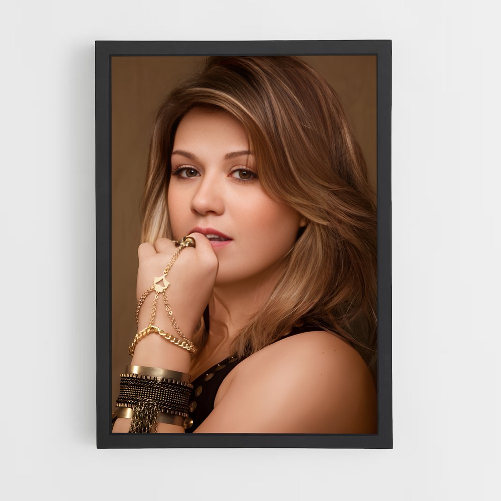 ap-kelly clarkson-5 cadre Noir