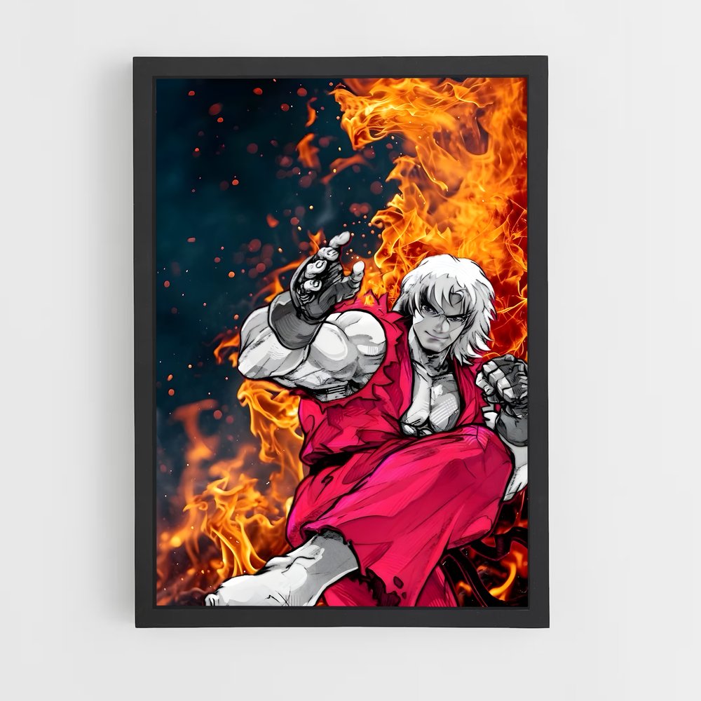 ap-ken street fighter-7 cadre Noir