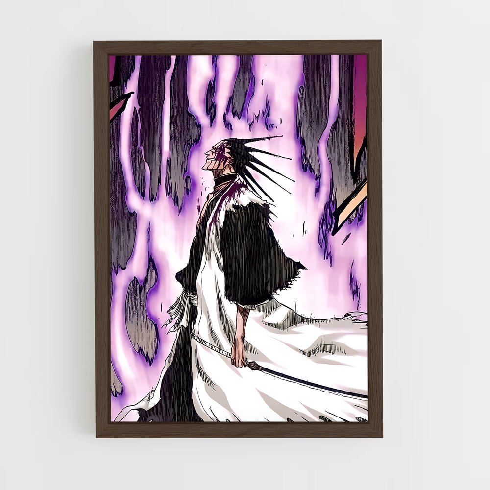 ap-kenpachi zaraki-2 cadre Bois foncé