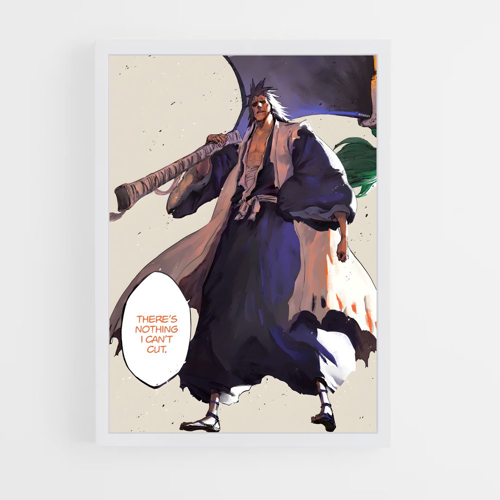 ap-kenpachi zaraki-6 cadre Blanc