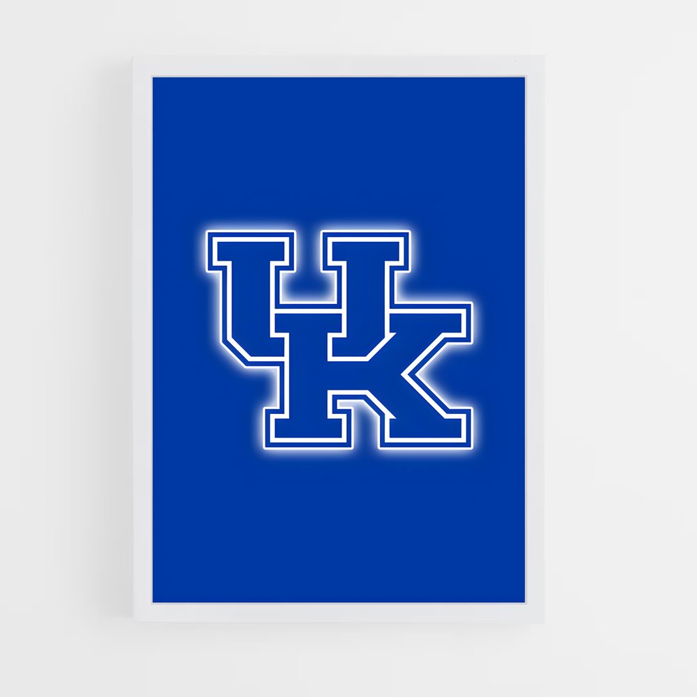 ap-kentucky wildcats-2 cadre Blanc