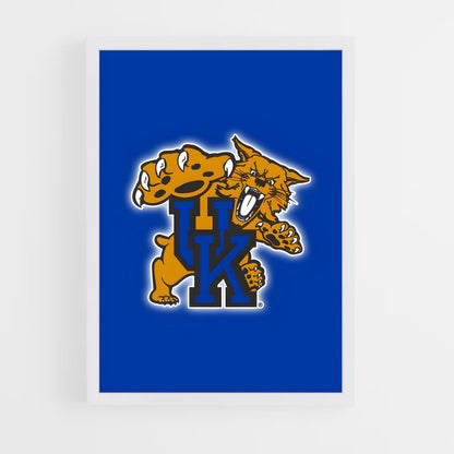 ap-kentucky wildcats-5 cadre Blanc