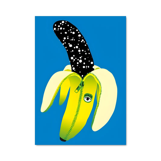 Poster Banane Graphique