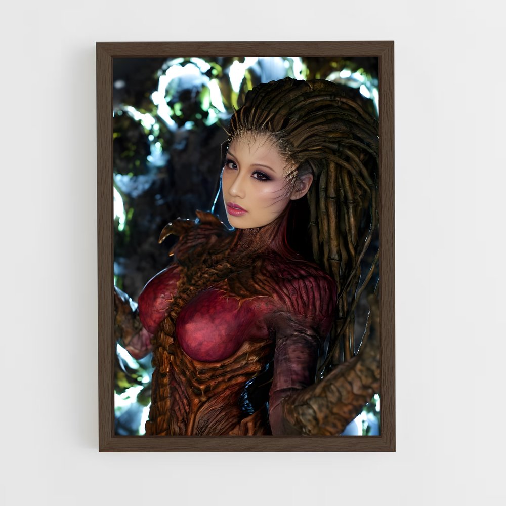 ap-kerrigan-6 cadre Bois foncé
