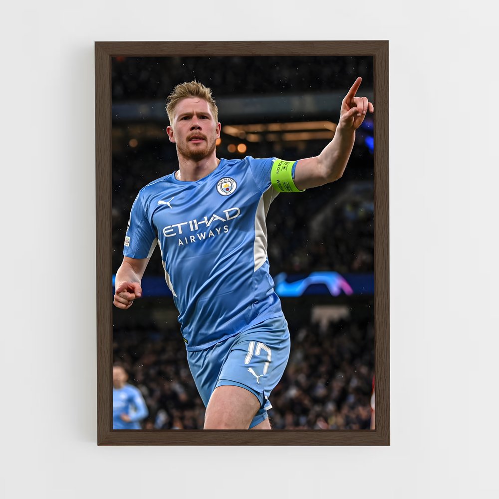 ap-kevin de bruyne-1 cadre Bois foncé