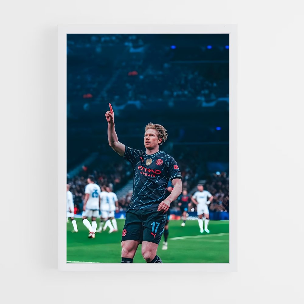 ap-kevin de bruyne-13 cadre Blanc