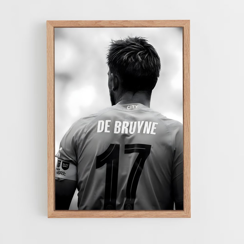 ap-kevin de bruyne-4 cadre Bois clair