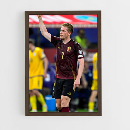 ap-kevin de bruyne-8 cadre Bois foncé