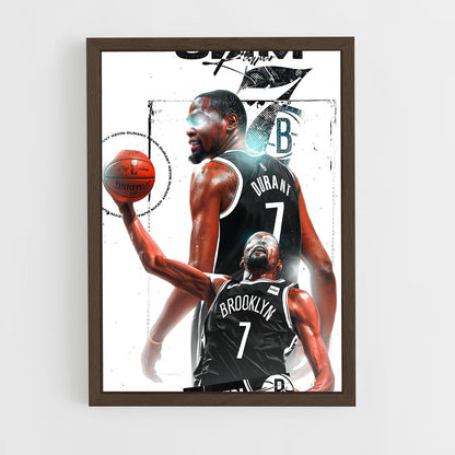 ap-kevin durant-5 cadre Bois foncé