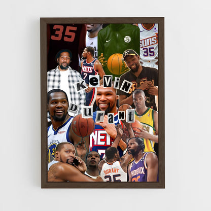ap-kevin durant-6 cadre Bois foncé