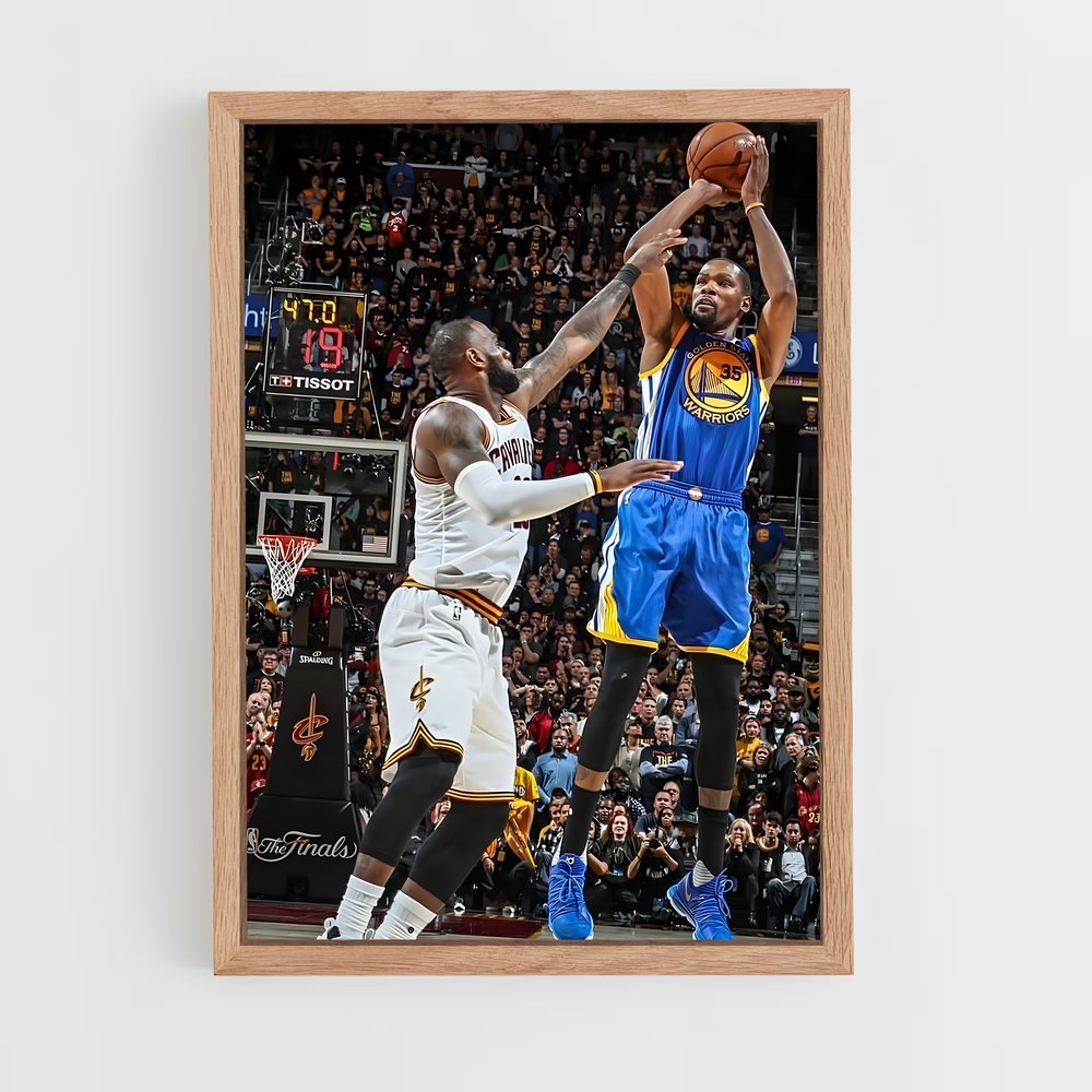 ap-kevin durant-8 cadre Bois clair