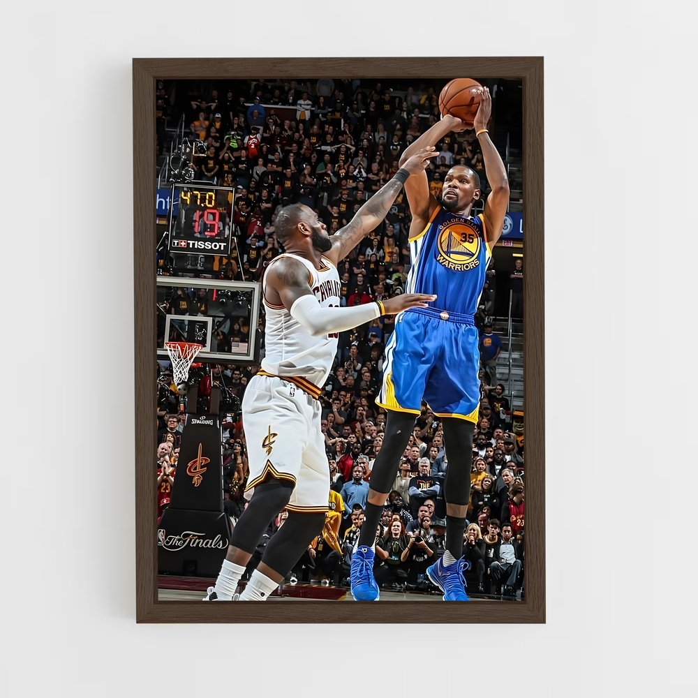 ap-kevin durant-8 cadre Bois foncé