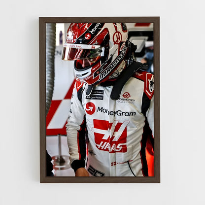 ap-kevin magnussen-12 cadre Bois foncé