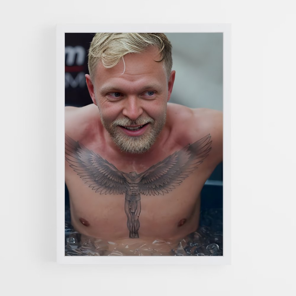 ap-kevin magnussen-7 cadre Blanc