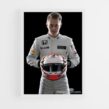 ap-kevin magnussen-9 cadre Blanc