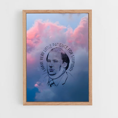 ap-kevin malone-4 cadre Bois clair