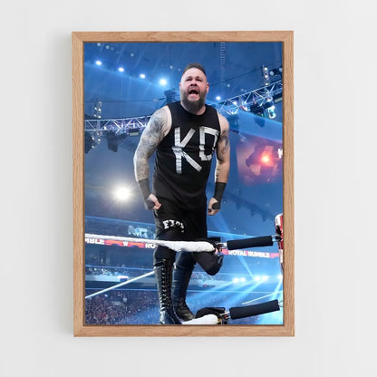ap-kevin owens-5 cadre Bois clair