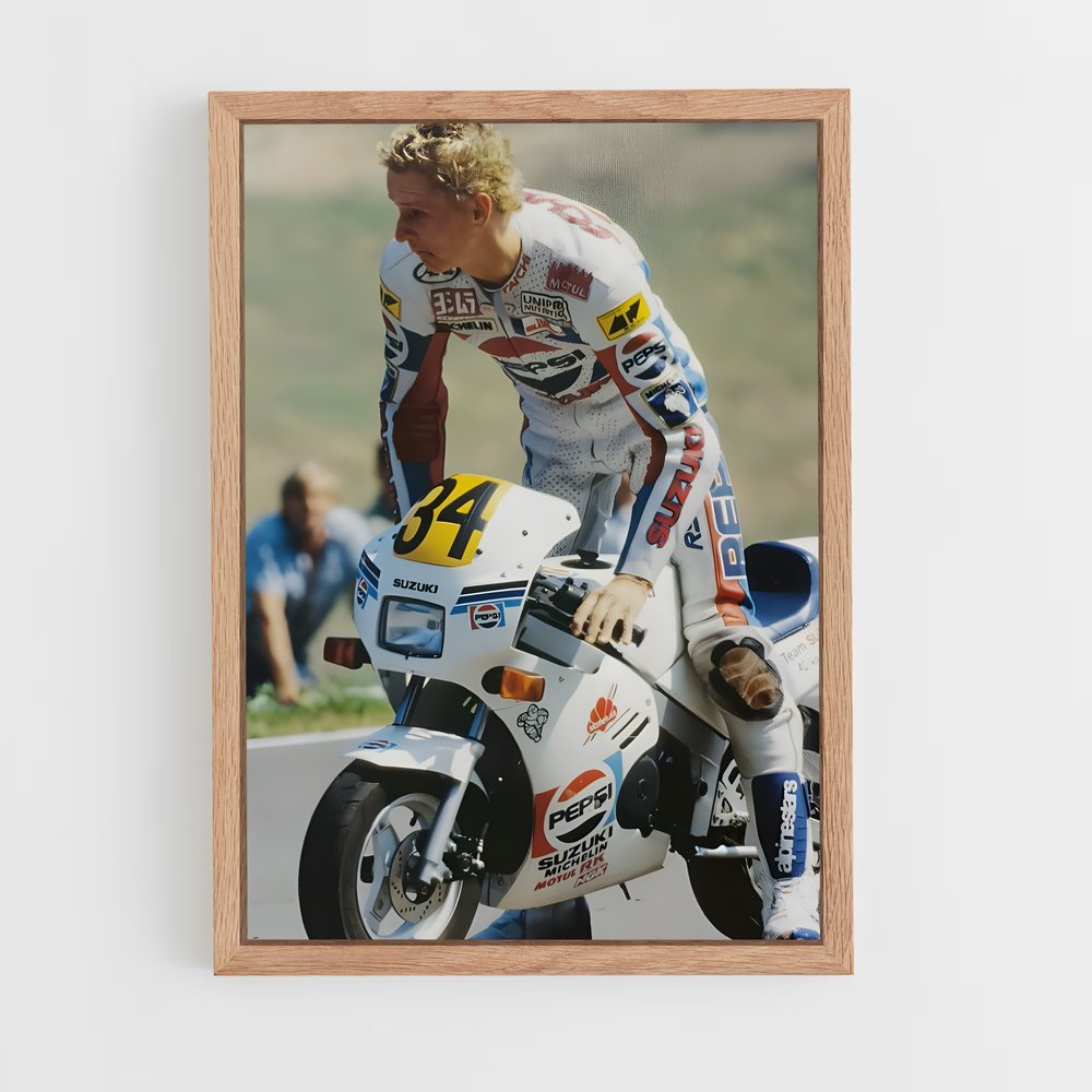 ap-kevin schwantz-4 cadre Bois clair